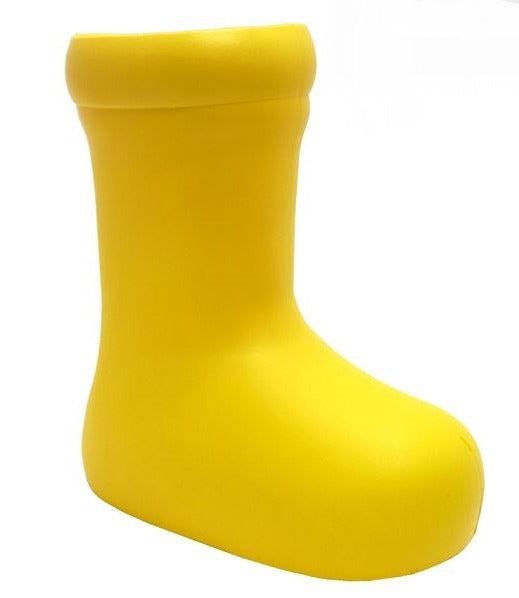 Wild Diva Volt-01 Yellow Slip On Ankle Boot